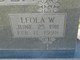  Leola W. <I>Brogdon</I> Whidden