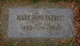  Mary Jane “Mamie” <I>Vance</I> Everett