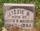  Lizzie S. <I>Crane</I> Macklin