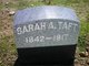  Sarah A. <I>Frazer</I> Taft