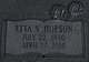 Profile photo:  Etta V <I>Hopson</I> Paxton