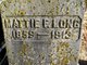  Martha Fletcher “Mattie” Long