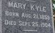  Mary Kyle