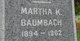 Martha Eakin <I>Kyle</I> Baumbach