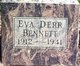  Eva <I>Derr</I> Bennett
