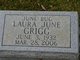  Laura June “June Bug” Grigg