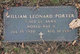  William Leonard Porter