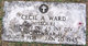PFC Cecil Arthur Ward
