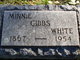  Minnie <I>Gibbs</I> White