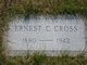  Ernest Clayton Cross