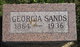 Georgia Sands Photo