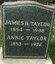  Annie E <I>Ramsay</I> Taylor