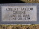  Robert Taylor Greene