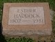  Esther Haddock