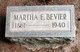 Martha Eldora “Dora” <I>Jackson</I> Bevier