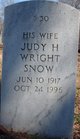 Judy H. Wright Snow Photo
