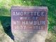  Amorette E <I>Wood</I> Hamblin