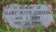  Mary Ruth Gibson