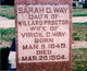  Sarah Dorcas <I>Proctor</I> Way