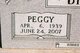  Peggy <I>Samples</I> Brown