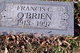  Francis Charles O'Brien