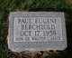  Paul Eugene Berchtold