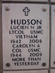 LTC Lucien N “Skip” Hudson Jr.