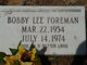 Bobby Lee Foreman