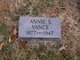  Annie Susan <I>Bensenhaver</I> Vance
