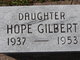 Hope Gilbert Photo
