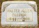 Walter Allen Ellinor