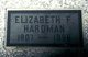  Elizabeth Francis <I>Laisure</I> Hardman