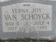  Verna Joy <I>Hardin</I> Van Schoyck