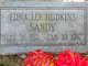  Edna Lee <I>Hudkins</I> Sandy