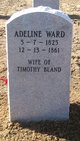  Adeline <I>Ward</I> Bland