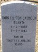  John Clifton Calhoun Bland