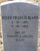  Helen Frances Bland