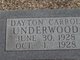  Dayton Carrol Underwood