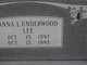  Anna L. <I>Underwood</I> Lee