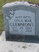  Lola Mae “Aunt Kitty” Clemmons
