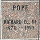  Richard Downing “Dick” Pope III