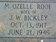  Marjorie Ozelle <I>Roof</I> Bickley