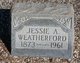  Jessie Ann Lee <I>Bush</I> Weatherford