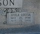  Leola Louisa Johnson