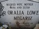  Oralia <I>Lowe</I> Megariz