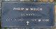  Philip Malcolm Welch
