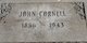  John Cornell