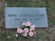  Mary <I>Watson</I> Blume