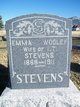  Emma <I>Wooley</I> Stevens