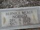 Bernice <I>McKee</I> Norred